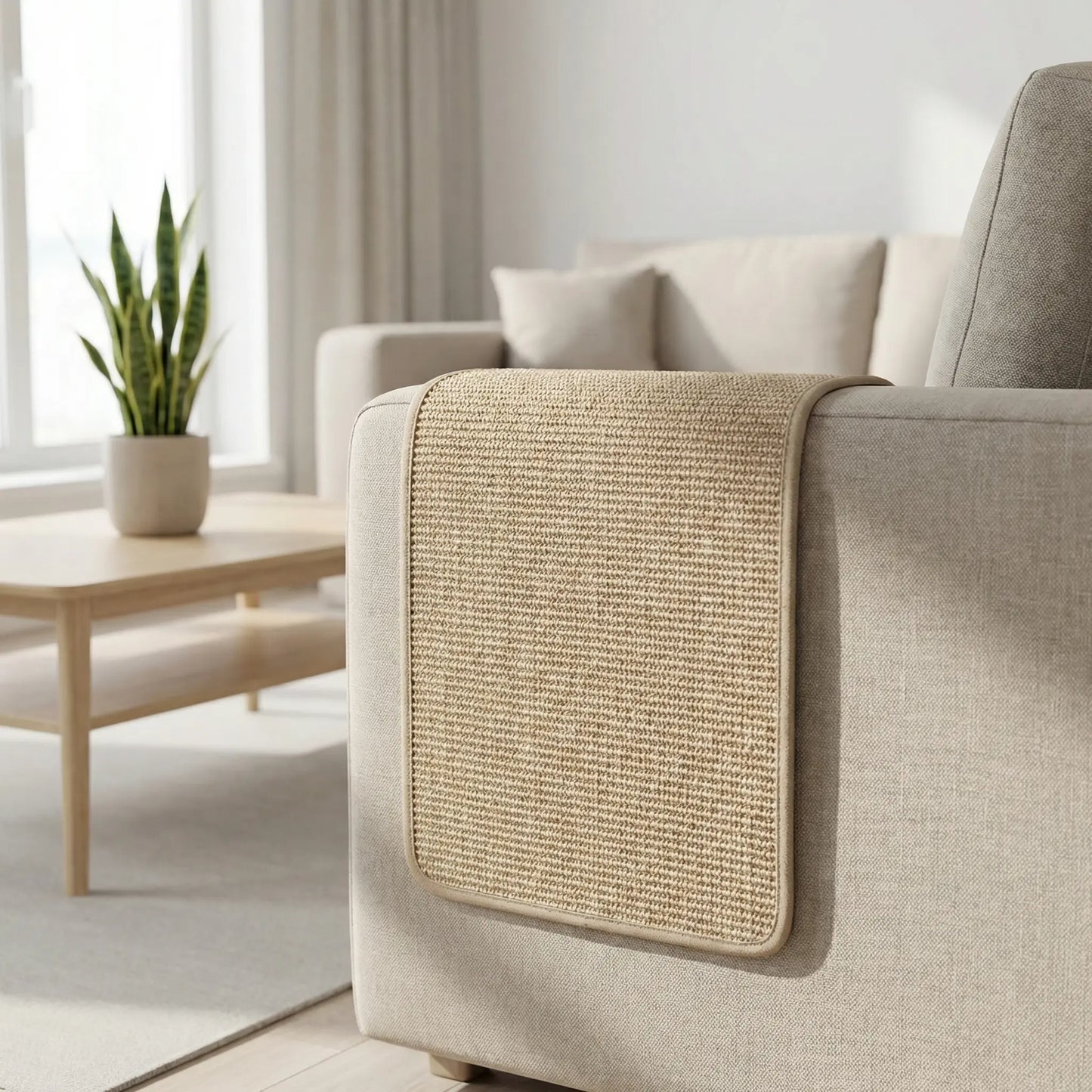 Tapis Anti-Griffes Chat Auto-Adhésif – Protection Canapé & Meubles Découpable